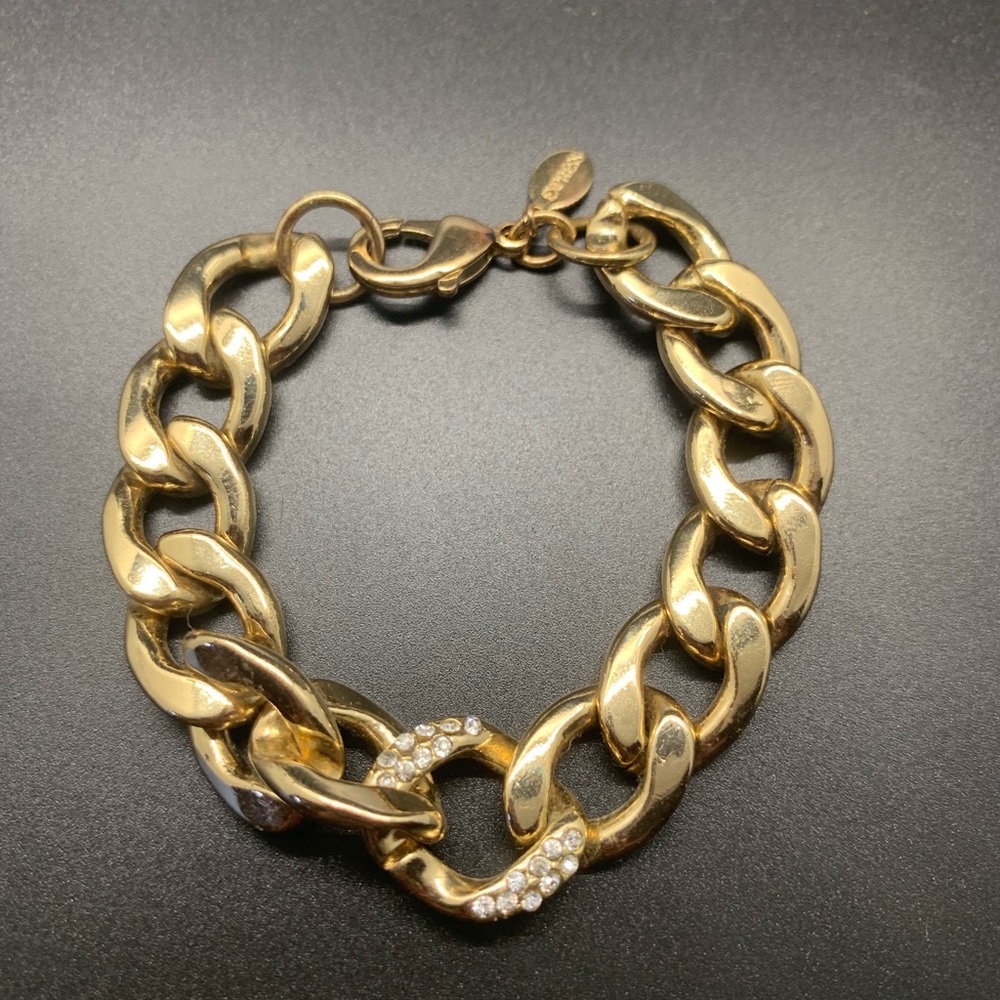 Express Gold Chain Bracelet